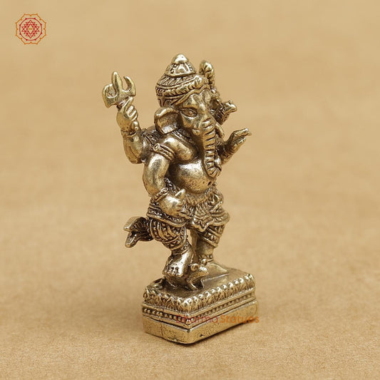 Brass Ganesh 1.5"