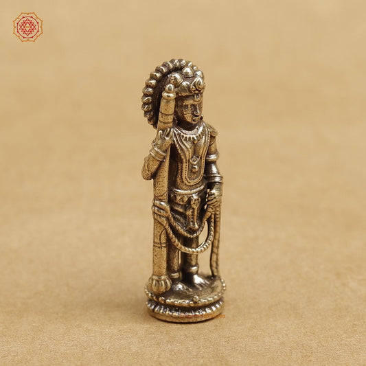 Brass Udupi Krishna 1.5"