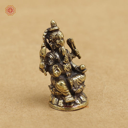 Brass Ganesh 1"
