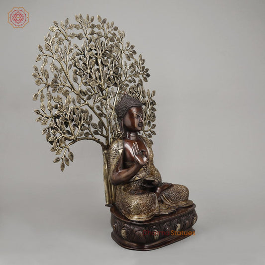 Brass Tree Buddha Fine, Copper and Smooth finish 26.5”