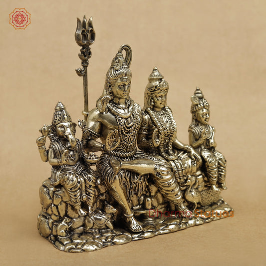 Brass Shiva family Fine 4.5”