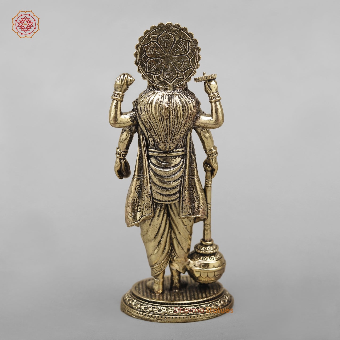 Brass Vishnu Fine 6”