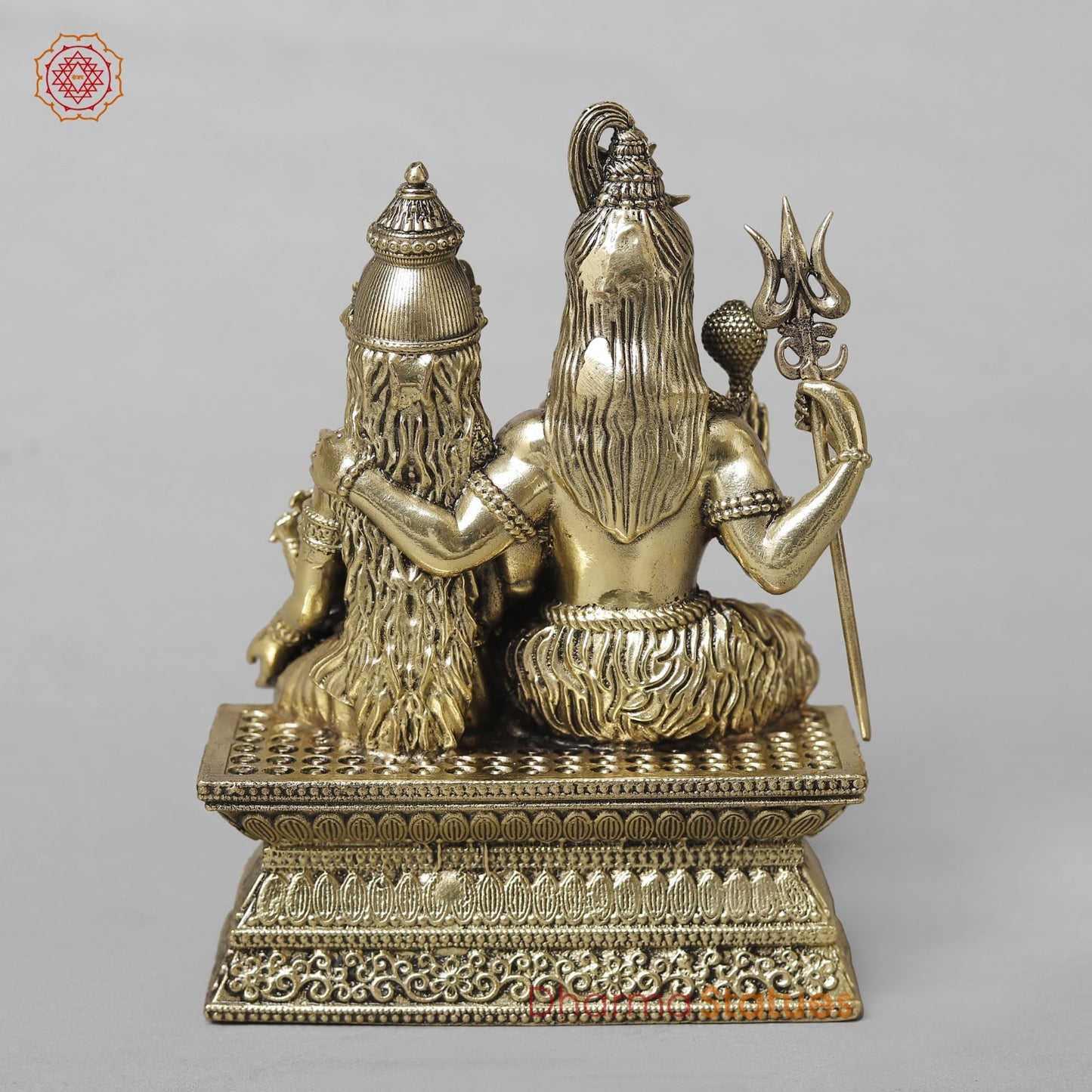 Brass Shiva Family Fine 6”