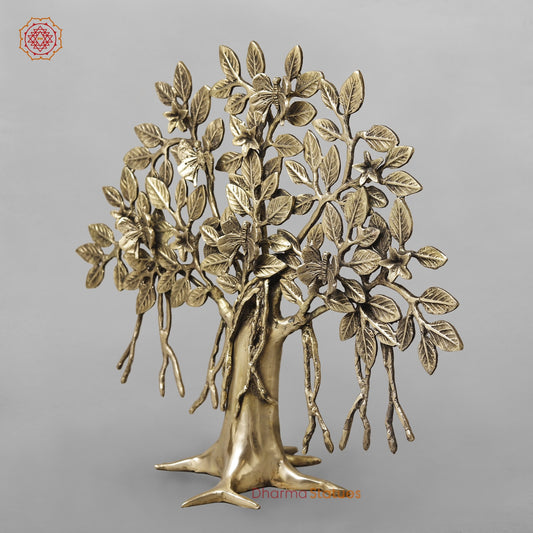 Brasa Tree Of Life (Kalpvriksh) Fine, Smooth Finish 13”