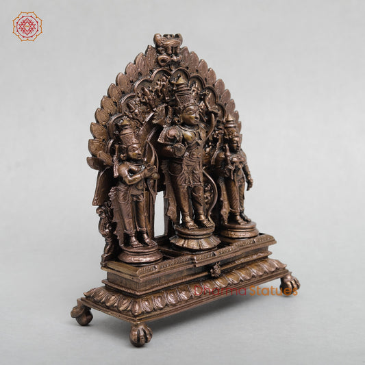 Copper Ram Darbar Set Fine 7.5”