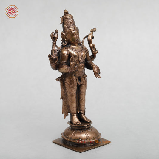 Copper Shiva Standing Fine 6.5”