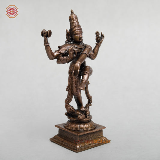 Copper Dancing Shiva (Natraj) Fine 6”
