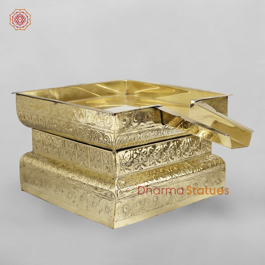 Brass Abhishekam Peeta Fine 22”