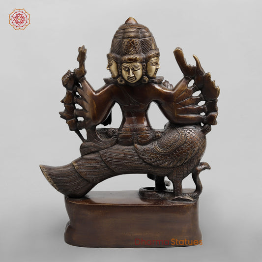 Brass Five Kartik Fine, Copper and Smooth Finish 16”
