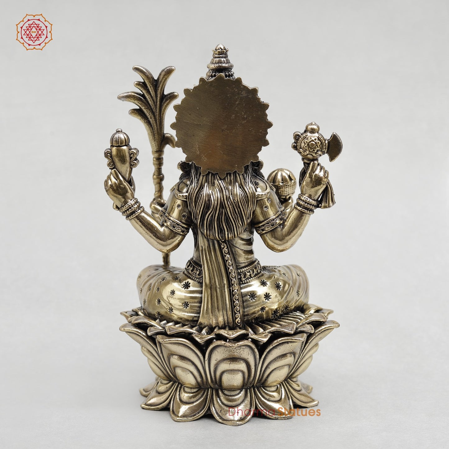 Brass Rajarajeshwari (Tripura Sundari) Fine 8”