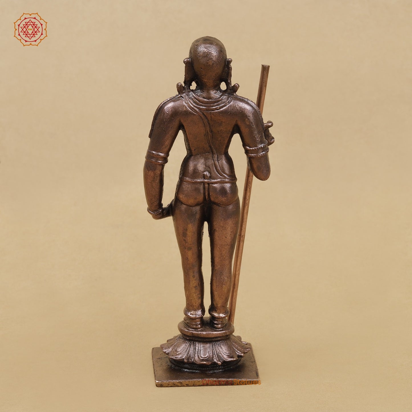 Copper Palani Murugan Karthikeya Idol (Dhandayuthapani Swamy) 5”