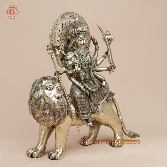Brass Durga Fine, Smooth finish 23”