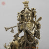 Brass Cow krishna Fine, Smooth finish 17”