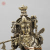 Brass Cow krishna Fine, Smooth finish 17”