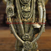 Brass Balaji Standing On Lotus base, Smooth Finish 16"