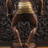 Brass Dholak Lady Dancing 38"(Copper & Gold)