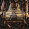 Brass Dholak Lady Dancing 38"(Copper & Gold)