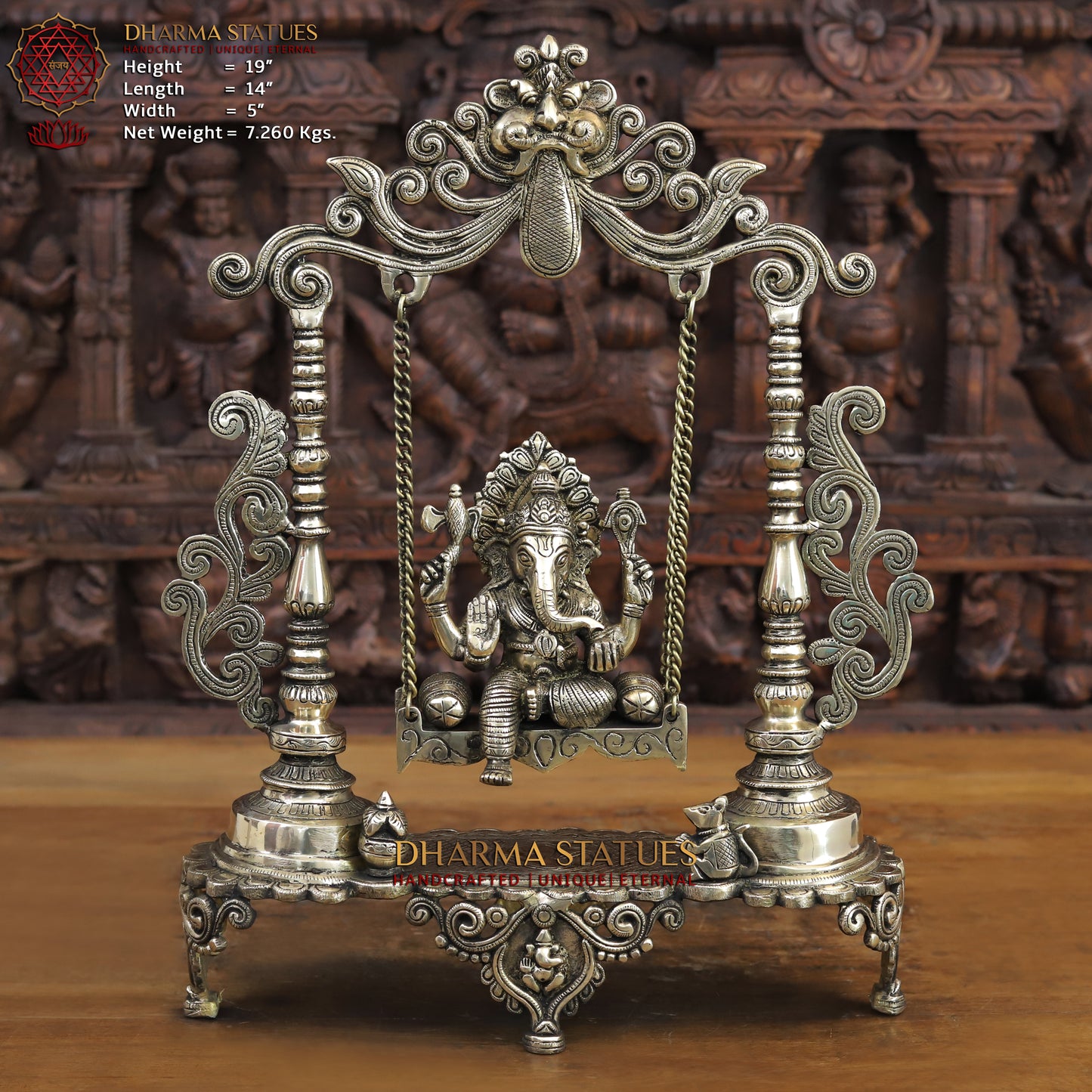 Brass Ganesh Idol