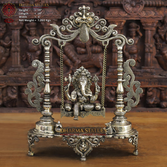 Brass Ganesh Idol
