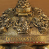 Brass Shriyantra Tortoise (Goddess Luxmi ) - Golden Finish