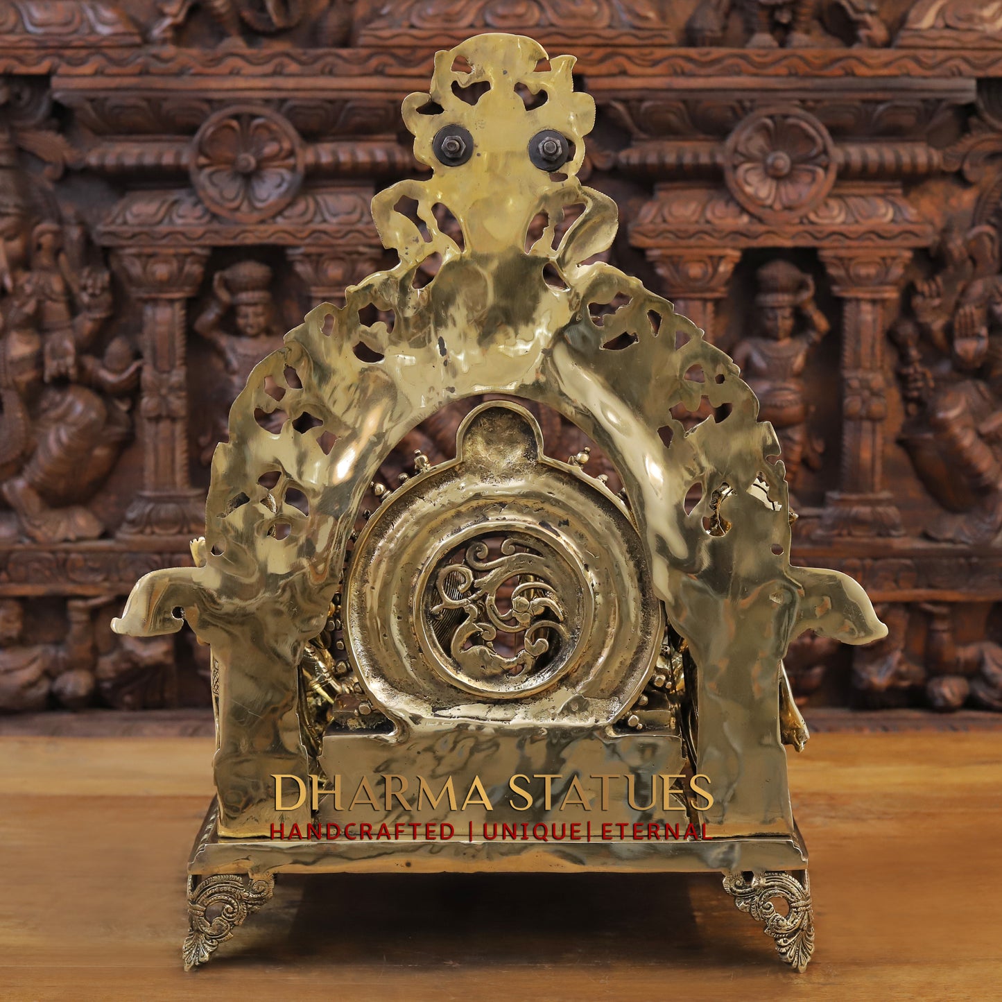 Brass Ram Panchayat ( Ram Darbar), smooth Finish, 23"