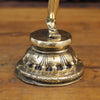 Brass Natraj Statue, Fine Golden Finish 13.5"