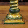 Brass Patanjali Idol, Green Patina and Golden Finish 17.5"