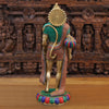 Brass Lord Hanuman Idol, Standing, Golden and Stone Finish 23"