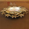 Brass Flower Urli, Serene Aesthetics, Fine Golden Finish 2.5"