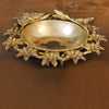 Brass Flower Urli, Serene Aesthetics, Fine Golden Finish 2.5"