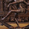 Brass Natraj Statue, Flames of Eternity, Fine Copper Finish 25.5"