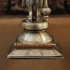 Brass Tirupati Balaji (Vishnu) in Ashirwadam Mudra, Golden Finish, 18"