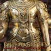 Brass Lord Vishnu Statue ,Standing on Pedestal, Fine Gold Finish 41.5"