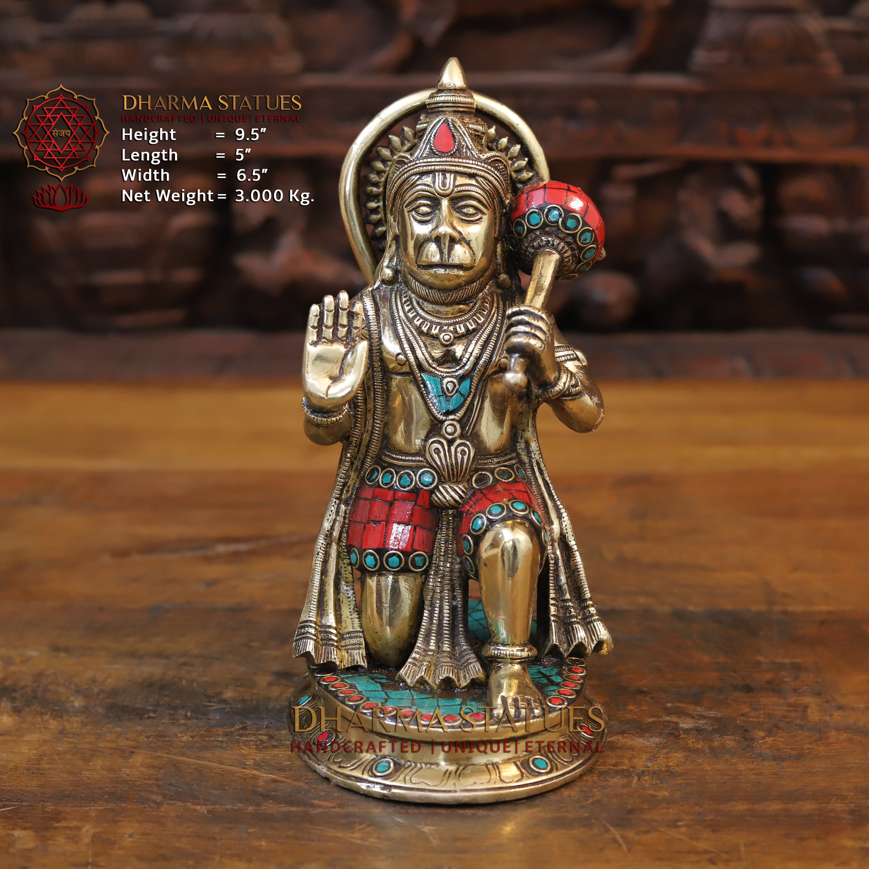 Buy Brass Hanuman Statue & Sculpture Collection Online | Best Price ...