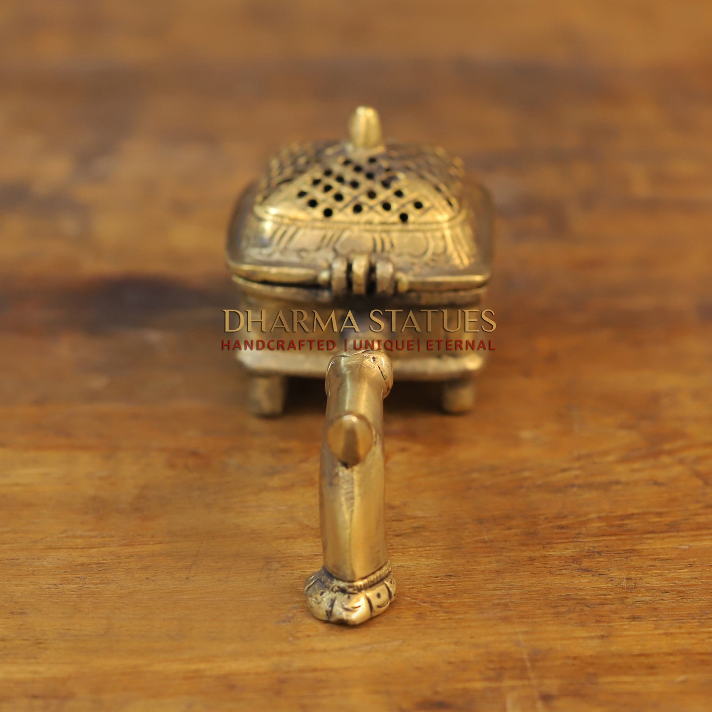 Brass Inscense Burner, Fine Golden Finish 2.5"