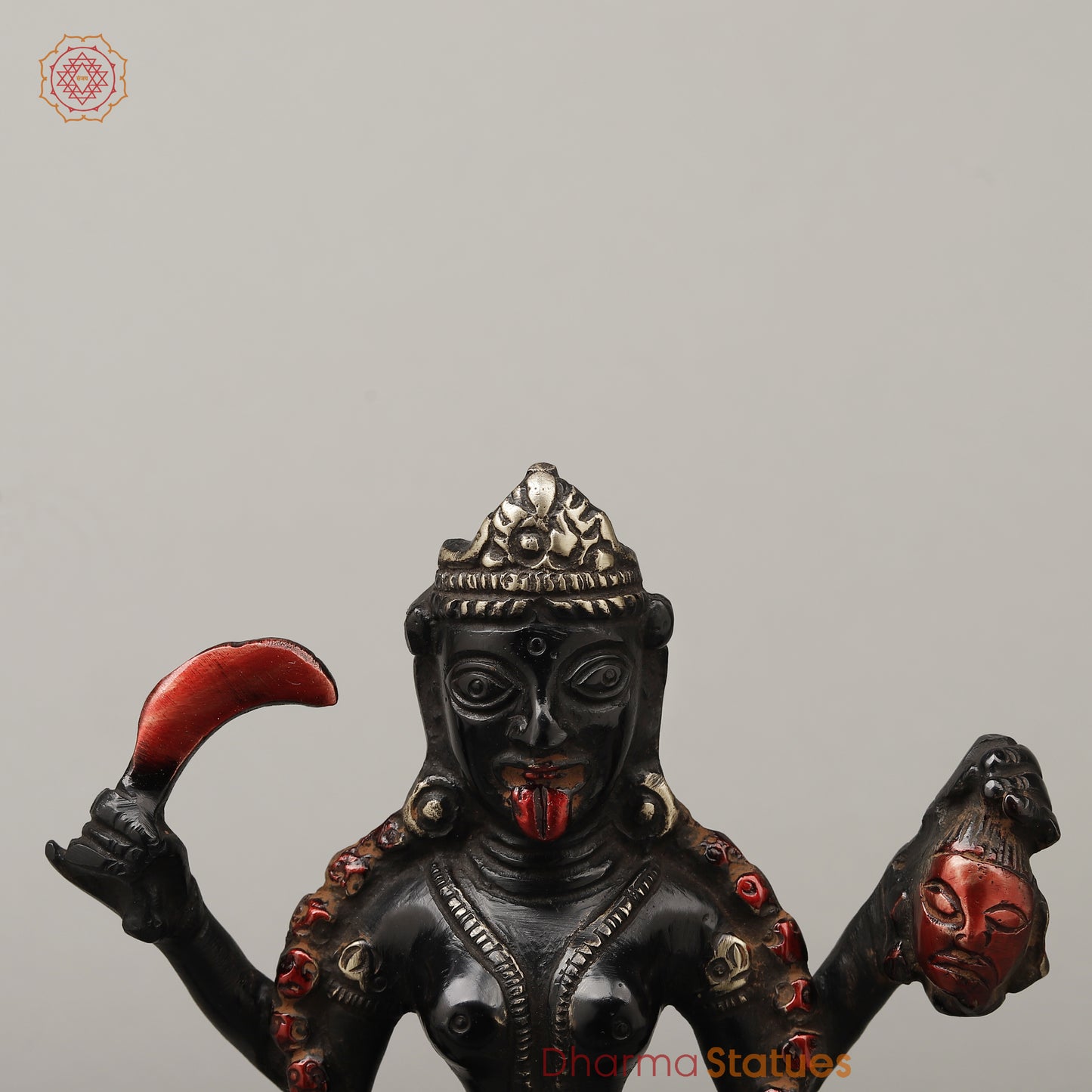Brass Kali, Black Finish, 8.5"