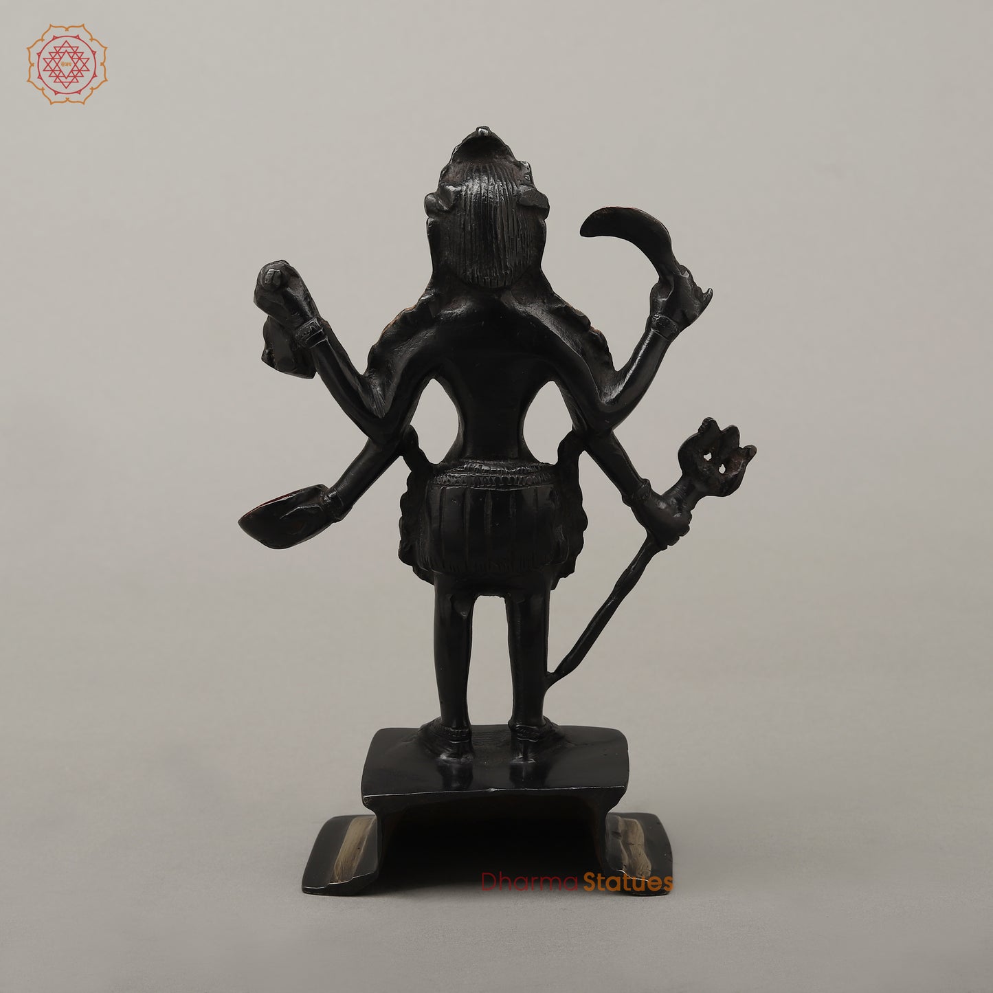 Brass Kali, Black Finish, 8.5"
