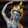 Brass Tara Statue, Standing Posture With Colorful combination 20"