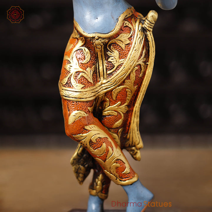 Brass Tara. Handmade Brass idol of Mother 'Tara' 20"