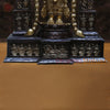 Brass Balaji Standing carved with 10 Avtars on Frame & Ashtalakshmi on Base (large) , Copper & Gold Finish85"