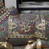 Brass Nandi Seated Large with Stonework & smooth Finish 50”