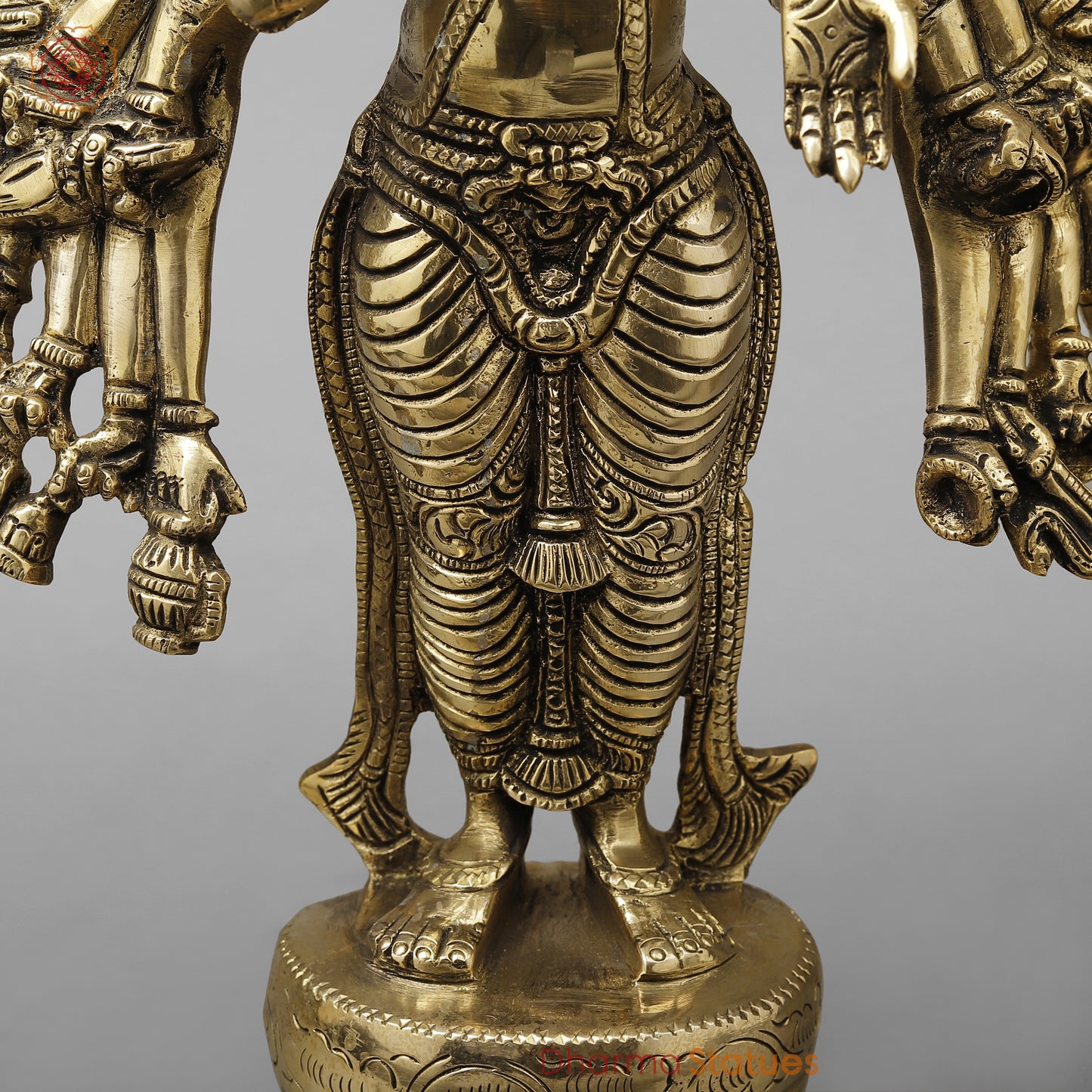 Brass Sada Shiva, Golden Finish, 22"