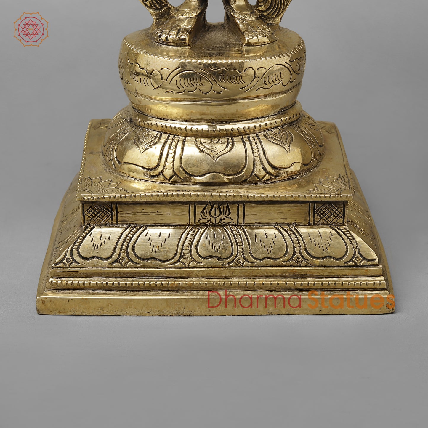 Brass Sada Shiva, Golden Finish, 22"