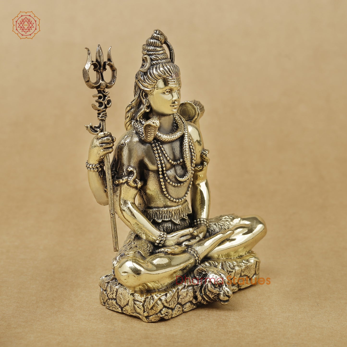 Brass Shiva Fine, 4"