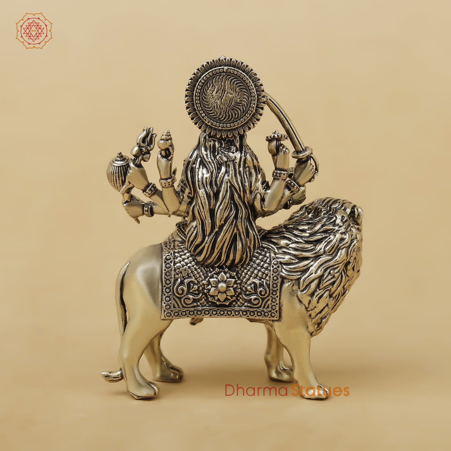 Brass Durga Fine, 3"