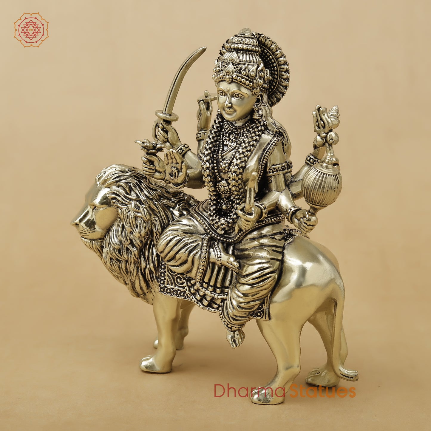 Brass Durga Fine, 5.5"