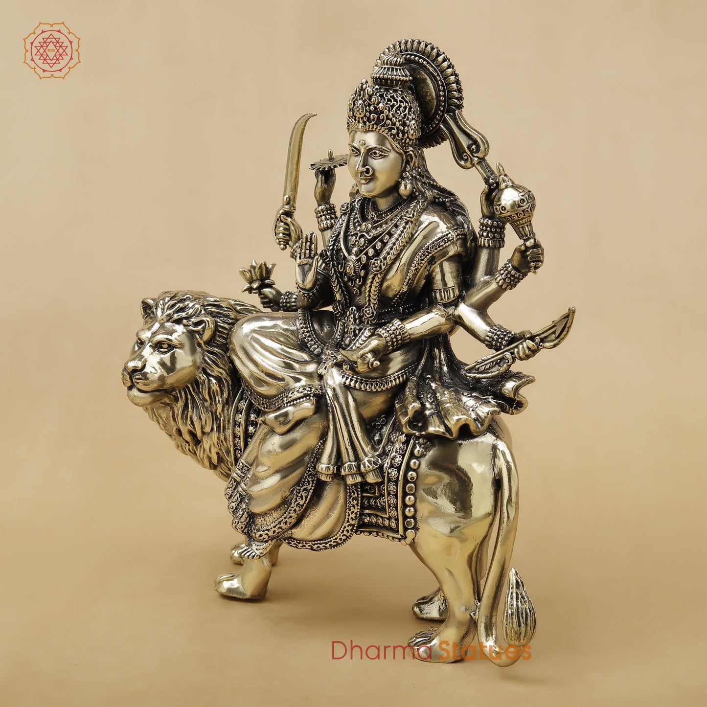 Brass Durga Fine, 7.5"