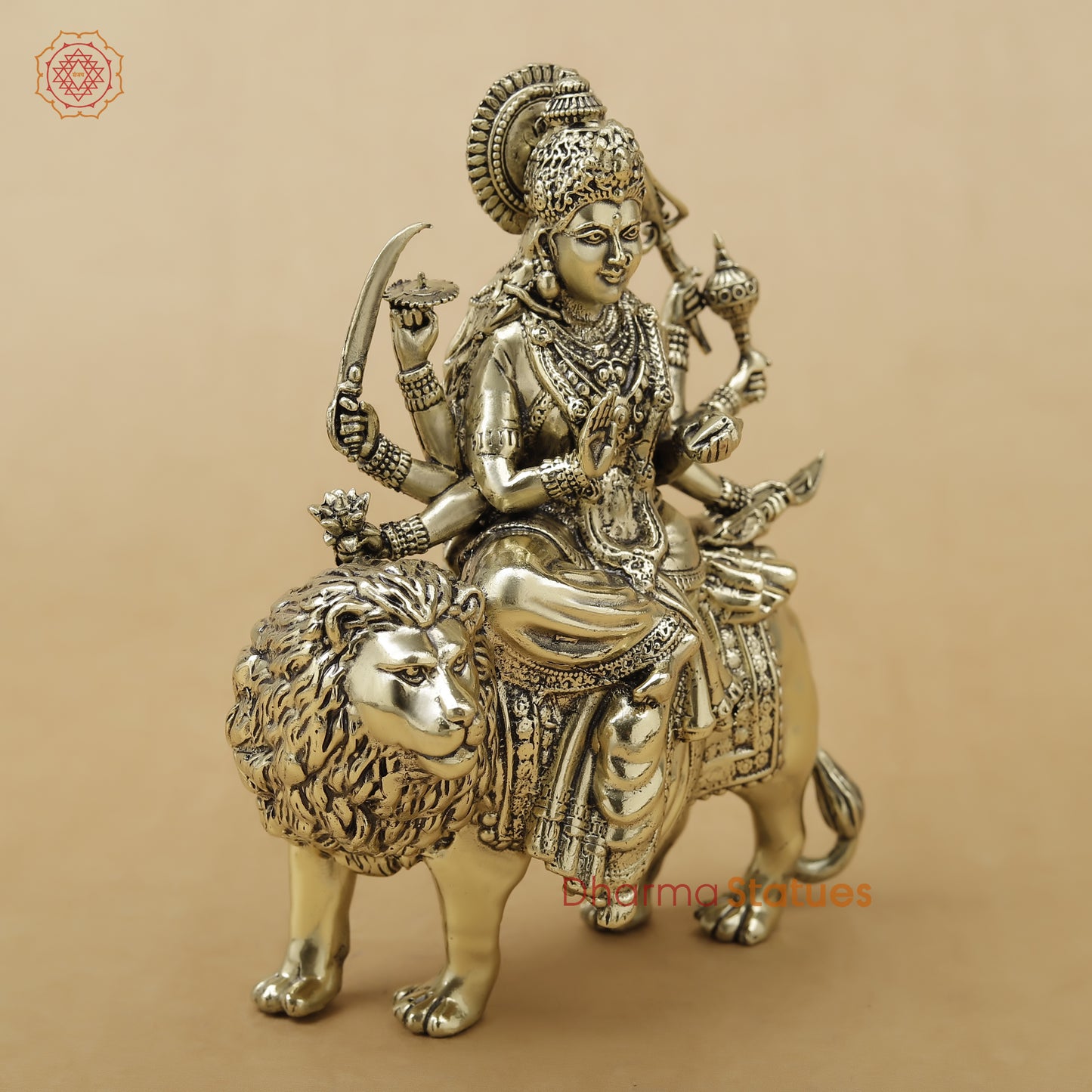 Brass Durga Fine, 6"