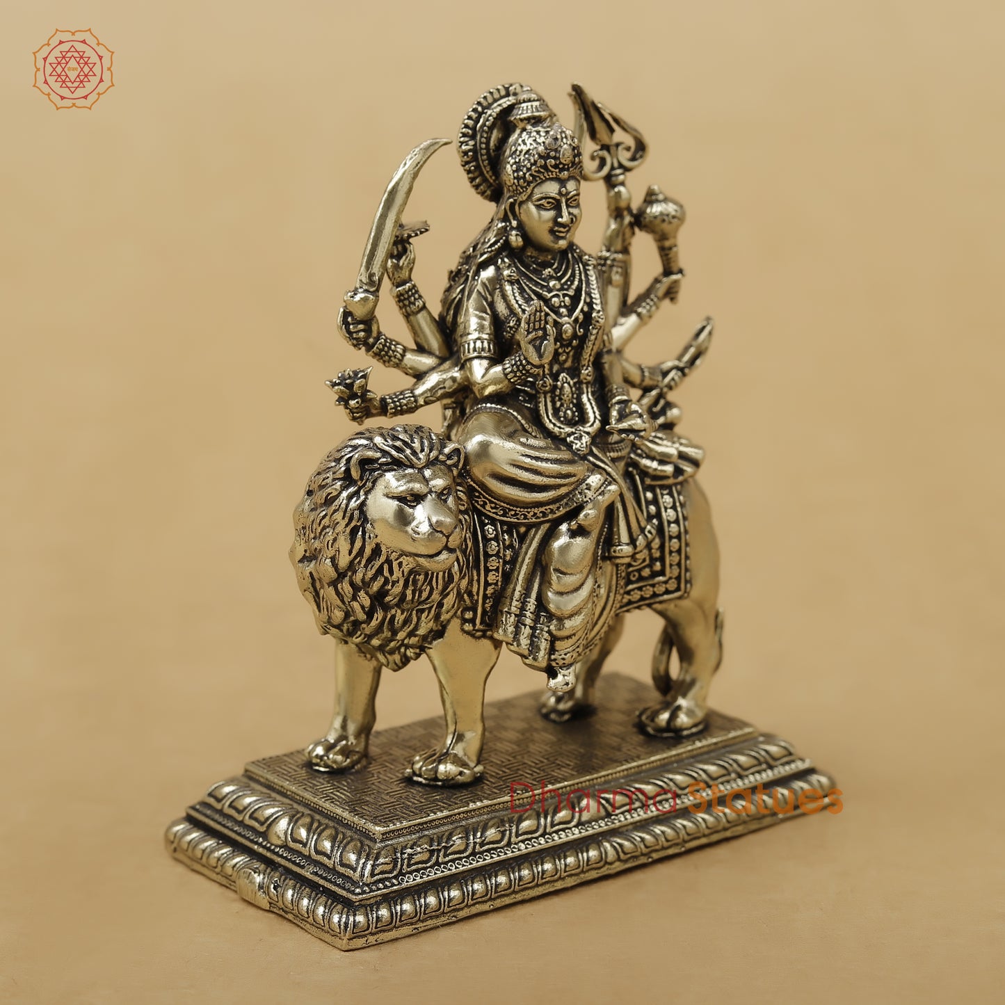 Brass Durga Fine, 3.5"