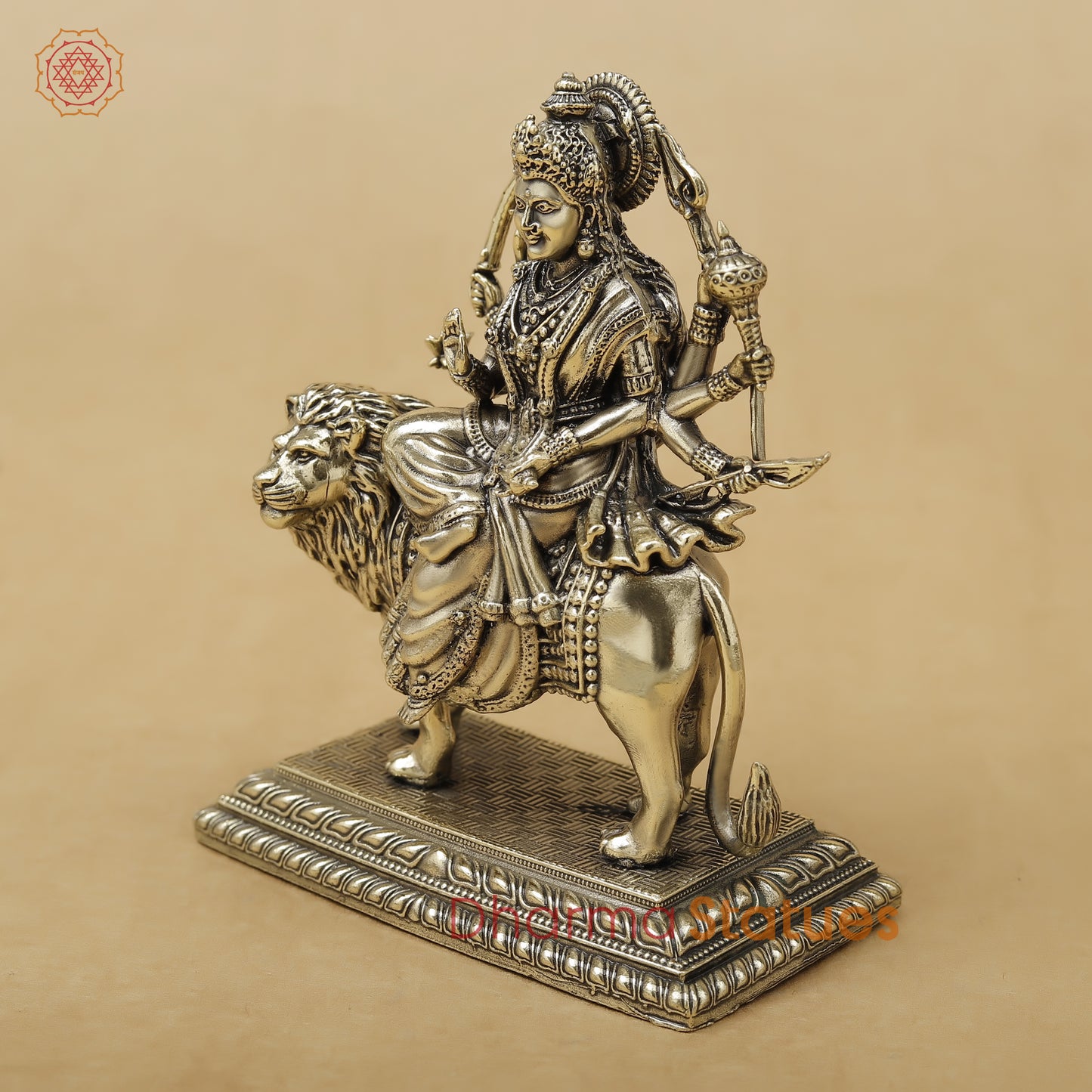 Brass Durga Fine, 4.5"